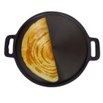 11-inch double-handle cast iron dosa tawa product view
