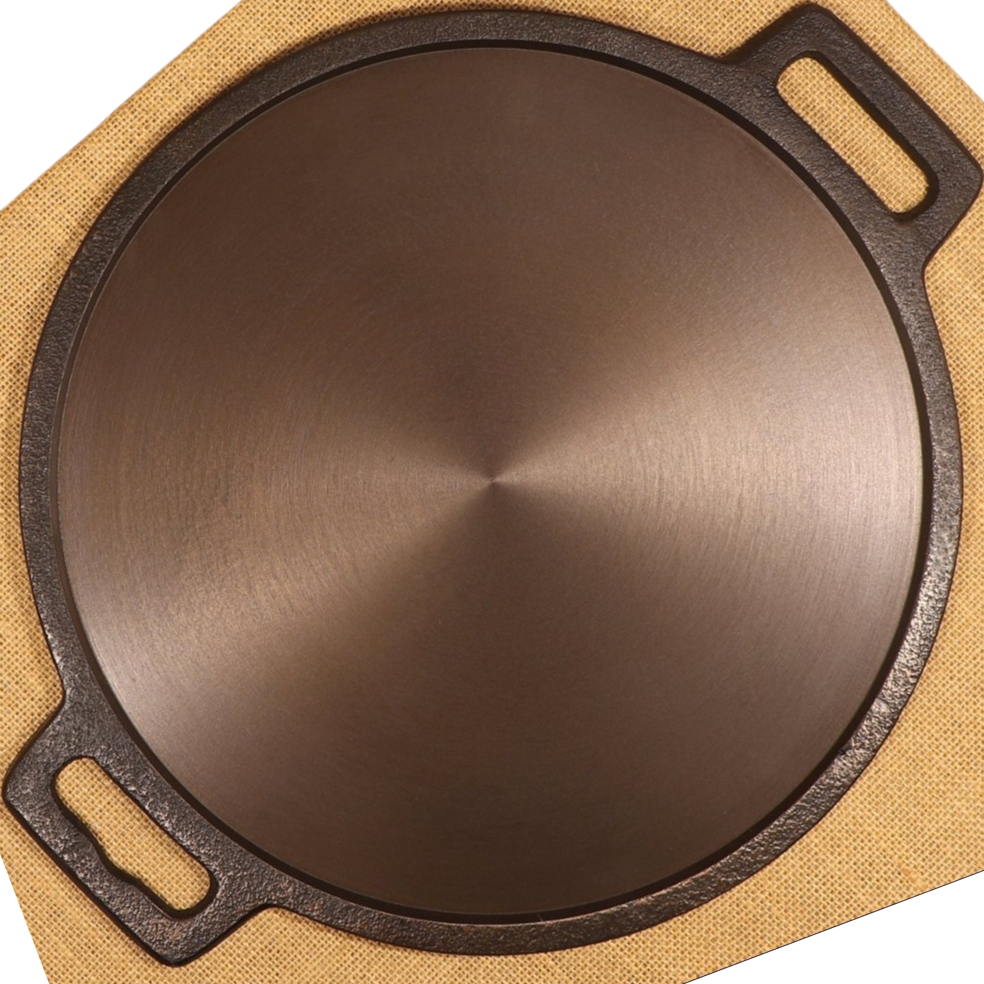 11-inch double-handle cast iron dosa tawa product view
